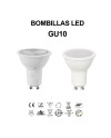BOMBILLA LED * GU10 8W 38º 4000K